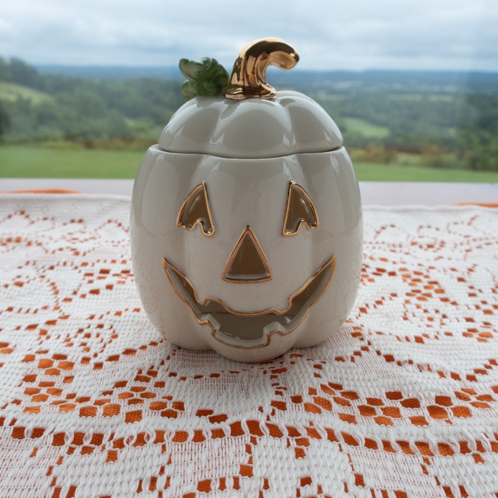 Lenox Collections Halloween Jack-O-Lantern Votive